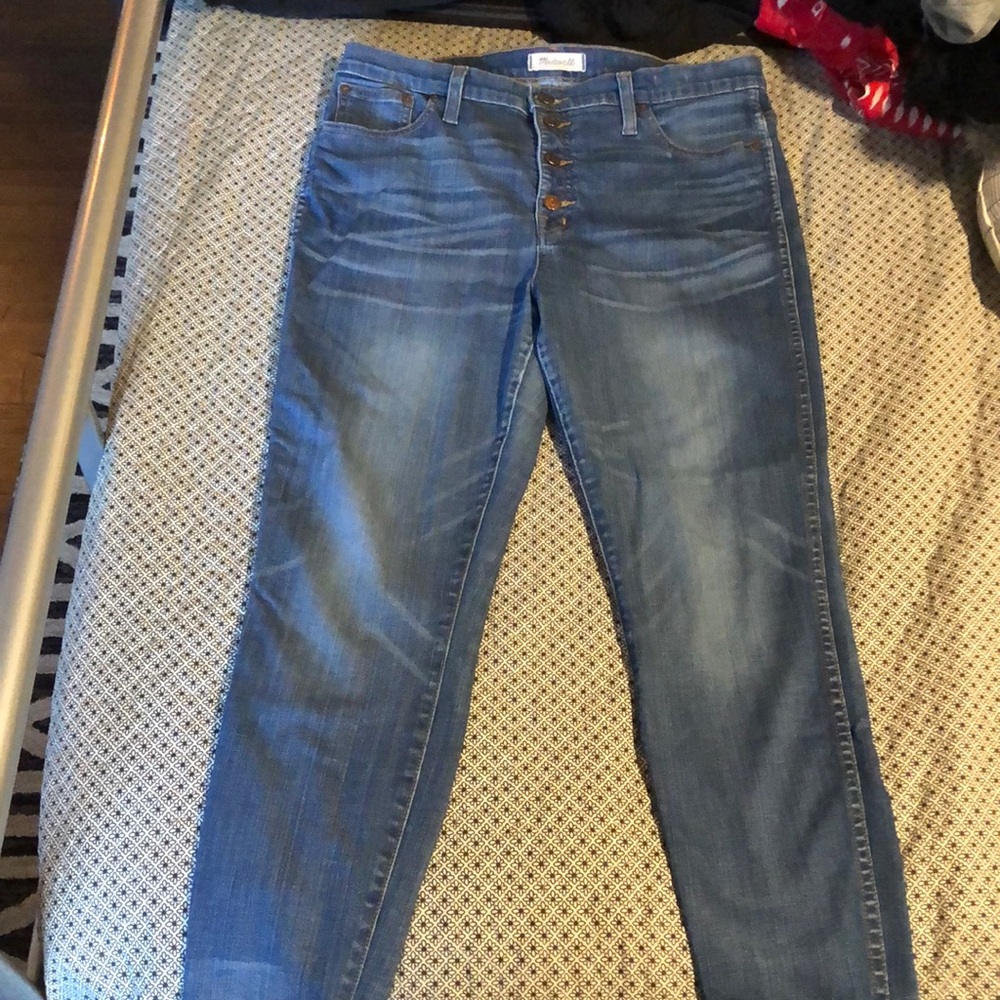 Madewell sz 31 button fly jeans